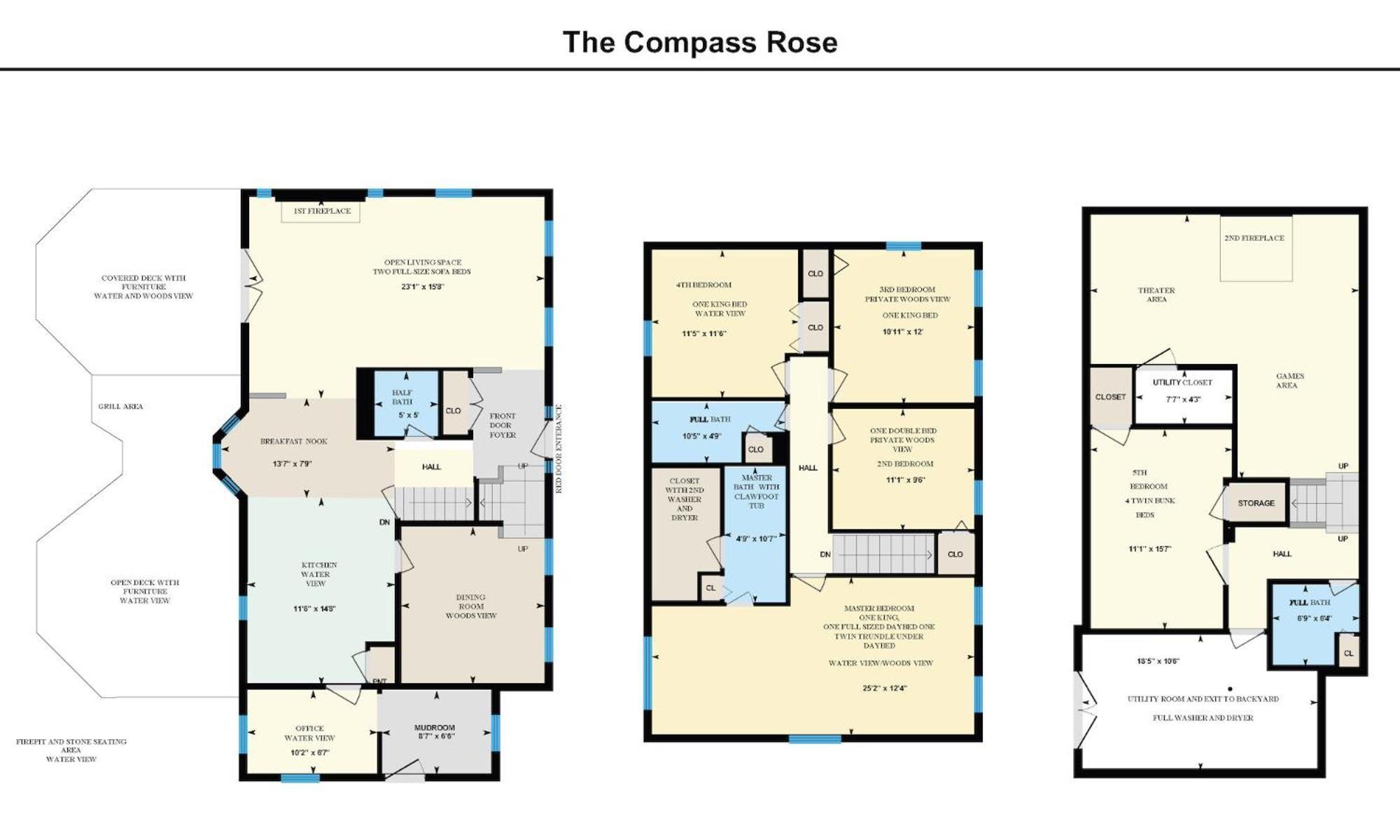 The Compass Rose By Leavetown Vacations Villa Annapolis Exterior photo